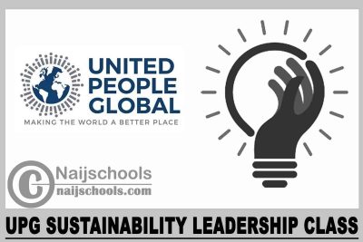UPG Sustainability Leadership Class 