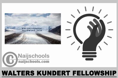 Walters Kundert Fellowship 2023