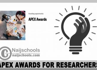 APEX Awards 2024 for Researchers