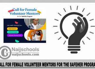 Call for Female Volunteer Mentors for the SafeHer Program 2024