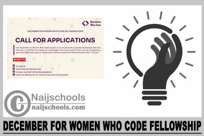 December for Women Who Code Fellowship 2023