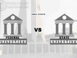 Imo Federal vs State University; Which is Better? Check!