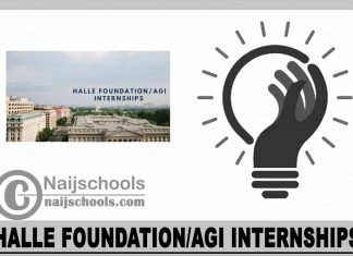 Halle Foundation/AGI Internships 2024