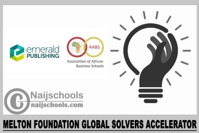 Melton Foundation Global Solvers Accelerator