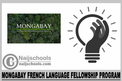 Mongabay French Language Fellowship Program 2023
