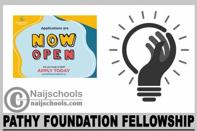 Pathy Foundation Fellowship 2024