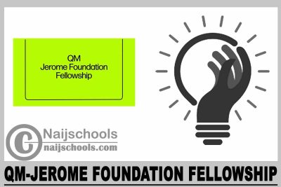 QM-Jerome Foundation Fellowship 2024