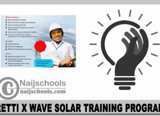 RETTI X WAVE Solar Training Program 2023
