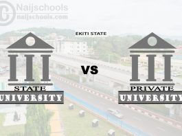 Ekiti State vs Private University; Which is Better? Check!