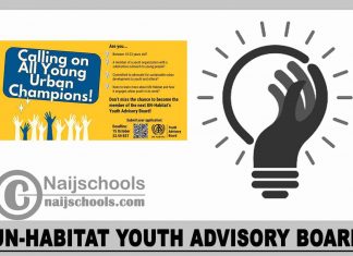 UN-Habitat Youth Advisory Board 2023