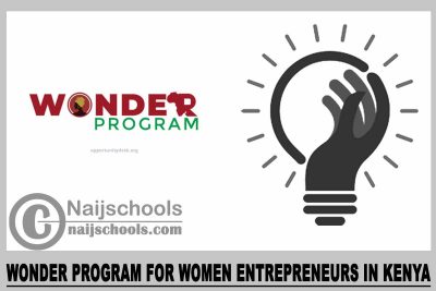  Wonder Program for Women Entrepreneurs in Kenya 2024