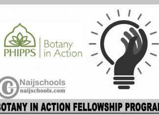Botany in Action Fellowship Program 2024