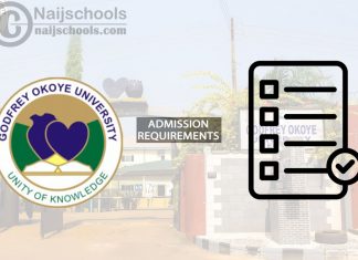 GOUNI Degree Admission Requirements for 2024/2025 Session