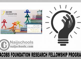 Jacobs Foundation Research Fellowship Program 2023