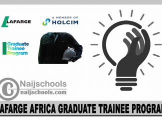 Lafarge Africa Graduate Trainee Program 2024