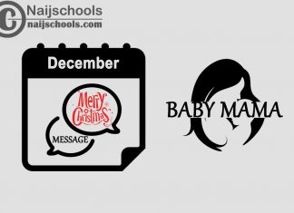 15 Christmas Message to Send Your Baby Mama in December