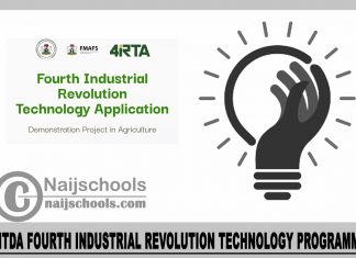 NITDA Fourth Industrial Revolution Technology Programme 2023