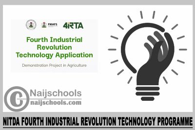 NITDA Fourth Industrial Revolution Technology Programme 2023