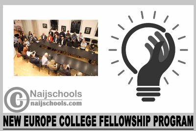 New Europe College Fellowship Program