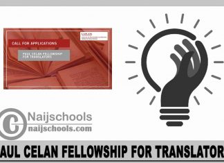 Paul Celan Fellowship for Translators