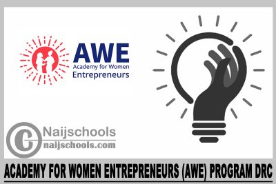 Academy for Women Entrepreneurs (AWE) Program DRC 2023