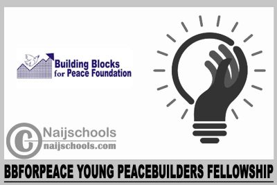 BBforPeace Young Peacebuilders Fellowship