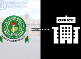 JAMB Office in Bauchi State Nigeria 2024