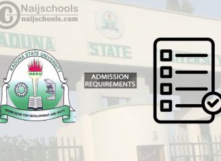 KASU Degree Admission Requirements for 2024/2025 Session