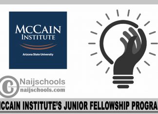 McCain Institute’s Junior Fellowship Program 2024