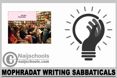 Mophradat Writing Sabbaticals 2024