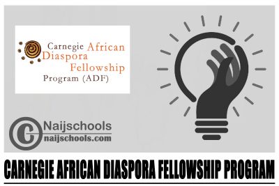 Carnegie African Diaspora Fellowship Program 2024