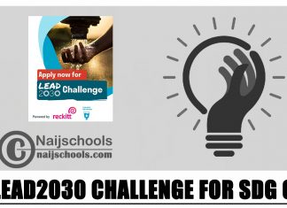 Lead2030 Challenge for SDG 6