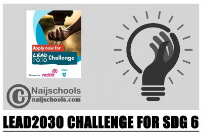 Lead2030 Challenge for SDG 6