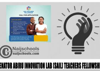 Senator Abiru Innovation Lab (SAIL) Teachers Fellowship 2024