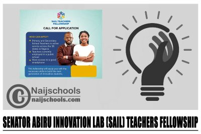 Senator Abiru Innovation Lab (SAIL) Teachers Fellowship 2024