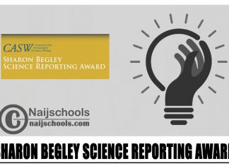 Sharon Begley Science Reporting Award 2024
