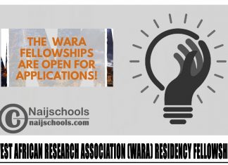 West African Research Association (WARA) Residency Fellowship 2024
