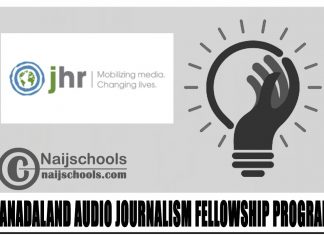 Canadaland Audio Journalism Fellowship Program 2024