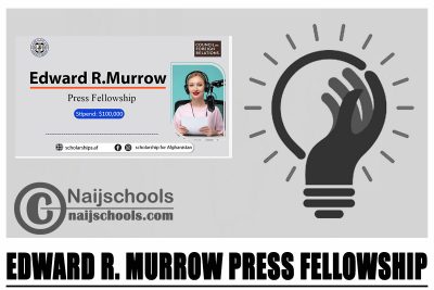 Edward R. Murrow Press Fellowship 2024-2025
