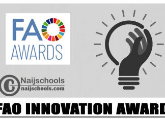 FAO Innovation Award 2024