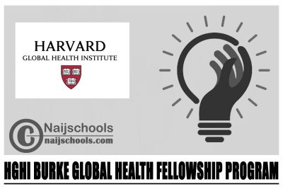 HGHI Burke Global Health Fellowship Program 2024