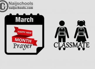 18 Happy New Month Prayer for Your Classmate in March