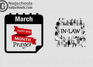 54 Happy New Month Prayer for Your In-Law in March