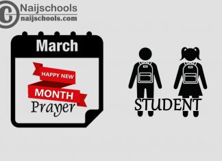 18 Happy New Month Prayer for Your Student in March