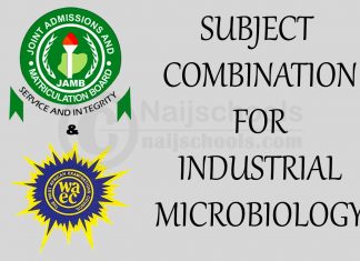 JAMB and WAEC Subject for Industrial Microbiology