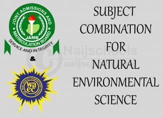 Subject Combination for Natural/Environmental Science