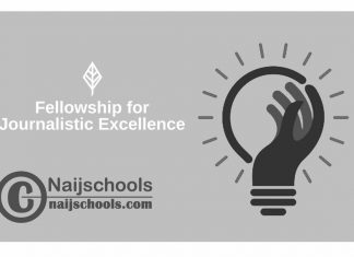 Fellowship For Journalistic Excellence 2024