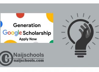 Generation Google Scholarship (APAC) 2024-2025