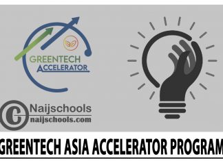 Greentech Asia Accelerator Program 2024