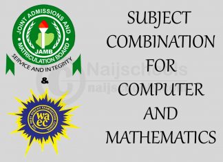 JAMB and WAEC Subject for Computer and Mathematics